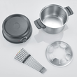 247000 Severin FO 2470 Fondue 1500W max. 8 Gabeln, schwarz Produktbild Additional View 2 S