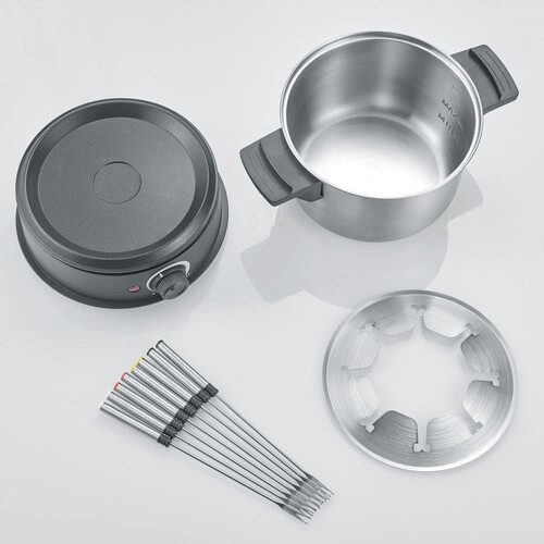 247000 Severin FO 2470 Fondue 1500W max. 8 Gabeln, schwarz Produktbild Additional View 2 L