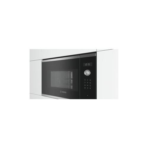 BEL554MS0 Bosch Einbau Mikrowelle 900W schwarz HxBxT: 382x594x388mm ...