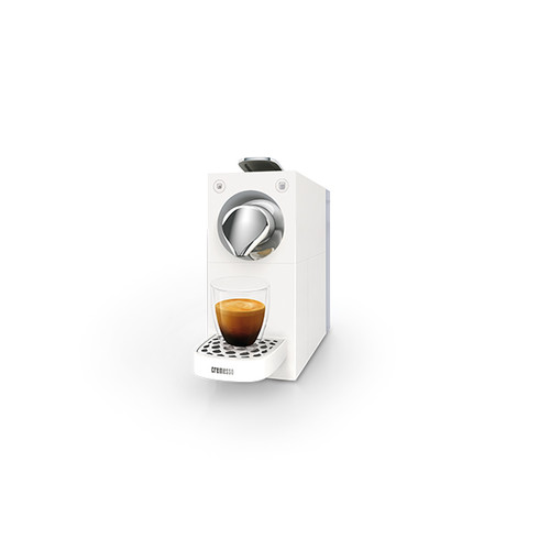 1000709 Cremesso Una Automatic Maschine Pure White Vollautomatisch Kapsel-Kaffe Produktbild Additional View 3 L