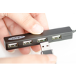 ED-85040 Ednet USB Hub  4PORT MINI USB 2.0 USB Power, schwarz Produktbild Additional View 4 S