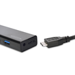 ED-85155 Ednet USB Hub  4PORT USB 3.0 Inkl.5V/2A Netzteil, Schwarz Produktbild Additional View 4 S