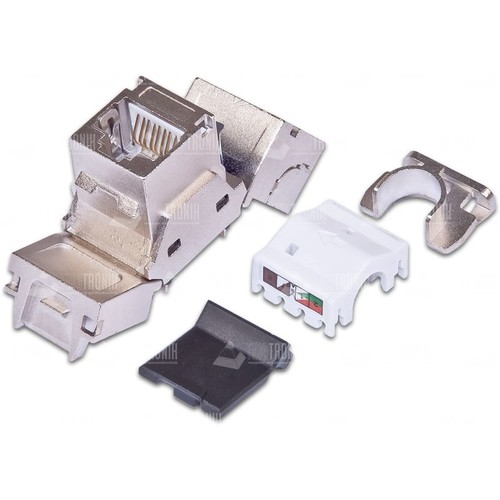 WKS JACK KAT6A STP 90 Wirewin Wirewin 90° KAT6EA 10 Gigabit Ethernet Keystone Produktbild Additional View 8 L