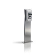 89.735  KEBA Pedestal for one wallbox/stainless steel Produktbild Additional View 8 S