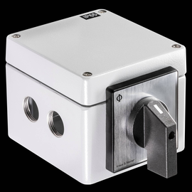 CA20B A401 GK1 K&N MOTORWENDE-SCHALTER 3POL 25A ALU BAUGR. S0  7,5KW Produktbild