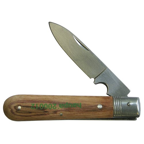 200012 HAUPA KABELMESSER KLAPPBAR M. HOLZGR. Produktbild Front View L