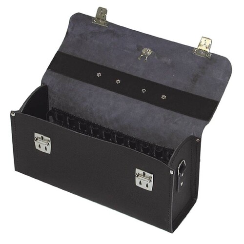 220022 HAUPA LEDER WERKZEUGKOFFER LEER 370X110X160 Produktbild Front View L