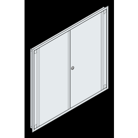 UM-5F MEHLER UP-VERTEILERTÜRRAHMEN, IP30+TÜR AUSSEN B1500XH1410XT85MM Produktbild front M