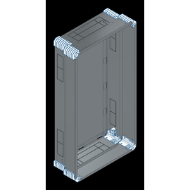 PW-3B/K MEHLER PUTZWANNE M. RÜCKWAND, KOMPLETT AUSSEN B585XH1075XT245MM Produktbild front M