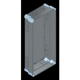 PW-4B/K MEHLER PUTZWANNE M. RÜCKWAND, KOMPLETT AUSSEN B585XH1225XT245MM Produktbild front M