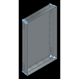 PW-7E/K MEHLER PUTZWANNE M. RÜCKWAND, KOMPLETT AUSSEN B1205XH1850XT245MM Produktbild front M