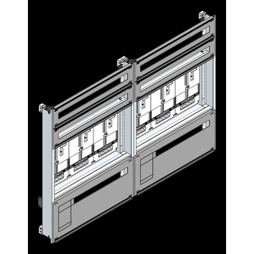 EMZV6-3F MEHLER EMZV 6-3F -1410X1000 ZÄHLER- EINSATZ Produktbild Front View L