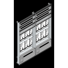 EMZV12-6F MEHLER EMZV 12-6F -1410X1625 ZÄHLER- EINSATZ Produktbild front M