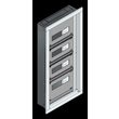 UFM-2A MEHLER UFM-2A - 335X740X110 FLACHVERTEILER  /  TN-NETZ Produktbild