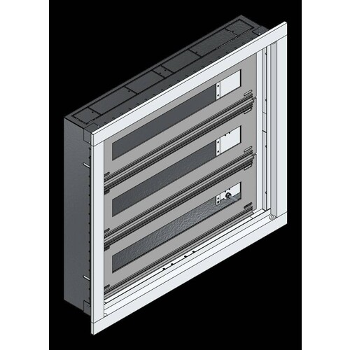 UFM-1B MEHLER UFM-1B - 550X500X110 FLACHVERTEILER  / TN-NETZ Produktbild Front View L