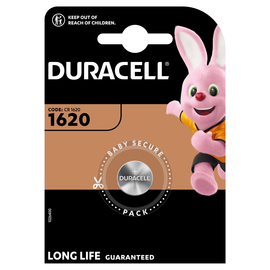 030367 DURACELL 1620/B1 KNOPFZELLE (1 STK.BL) 3V LITHIUM-SPEZIALBATTERIE Produktbild