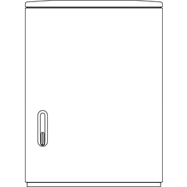 0319.1 ELSTA-MOSDORFER A/FK 5 H-LEER - 1080X785X320 KUNSTSTOFFVERT. MIT SV, SHS Produktbild