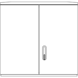 0552.1 ELSTA-MOSDORFER A/FK 6H-LEER- 1080X1115X320 KUNSTSTOFFVERT. M. SV, SHS Produktbild