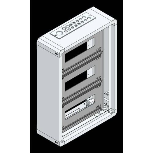 AFM-1A MEHLER AFM-1A - 360X515X120 AP-FLACHVERTEILER Produktbild Front View L
