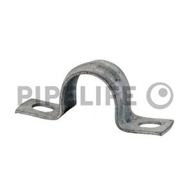 SV50 PIPELIFE ROHRSCHELLE 2-LAPPIG 50MM METALL Produktbild front M