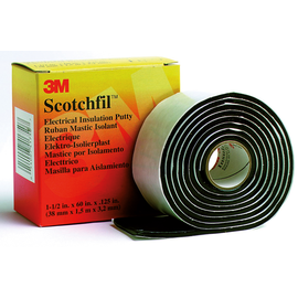 43113911 3M SCOTCHFIL ISO.-DICHTUNGSBAND 38MMX1,5M SELBSTVERSCHW. SCHWARZ Produktbild