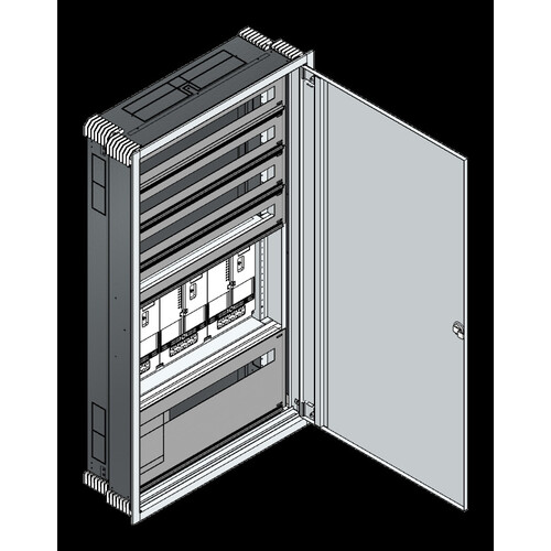 UMZV 3-5C+PW 5C OÖ MEHLER UMZV 3-5C+PW 5C OÖ- UP-ZÄHLERVERT KOMPL.  /  TN-NETZ Produktbild Front View L