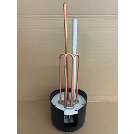 A 90229 EHT RDU18 3X400V 2,5KW 8 LOCH Boilerflansch 8-Loch Produktbild front M