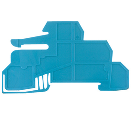 1067980000 WEIDMÜLLER WHP WDL 2,5/S HALTEPLATTE ZU WDL 2,5/S Produktbild front M