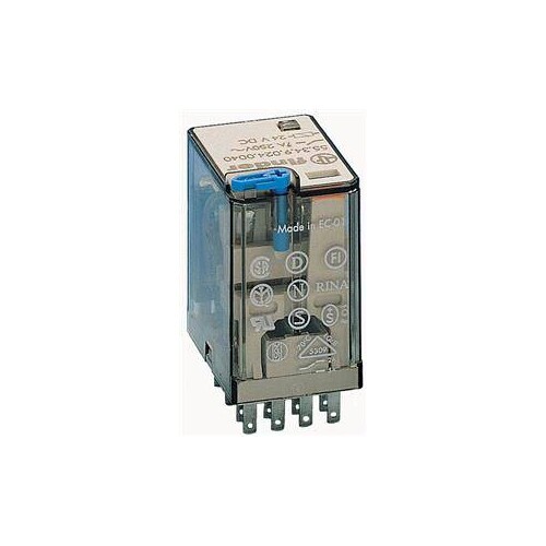 55.34.9.024.0040 FINDER MINI-REL. 24VDC 7A 4WE Produktbild