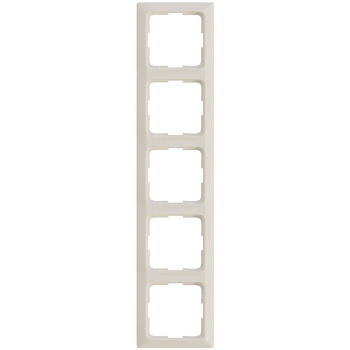 776005 LEGRAND RAHMEN 5-FACH CREO MANDELWEISS Produktbild