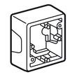 776131 LEGRAND AP-RAHMEN 1-FACH M. BODENPLATTE TENARA IVORY / CREO MANDELWS Produktbild