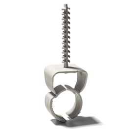 12530 SCHNABL USA 16-20/55 UNTERPUTZ- SCHELLE AUTOMATISCH HELLGRAU Produktbild front M