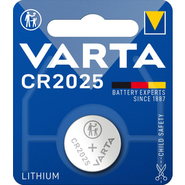 06025101401 VARTA ELECTRONICS CR2025 (1STK.-BL.) Lithi.Knopfzellenbatterie 3V Produktbild
