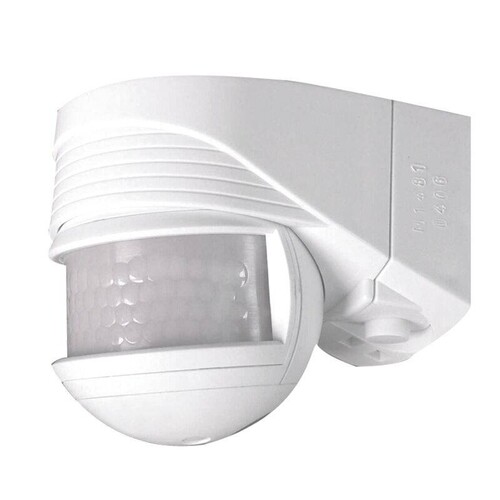 91002 BEG LUXOMAT LC200 WS/EBW200 BEWEGUNGSMELDER 12M FRONT. WEISS Produktbild Front View L