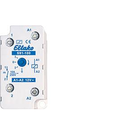 9110 0011 ELTAKO S91-100-12V FERNSCHAL. MECH. 12V 1S 10A DOSENEINBAU Produktbild front M