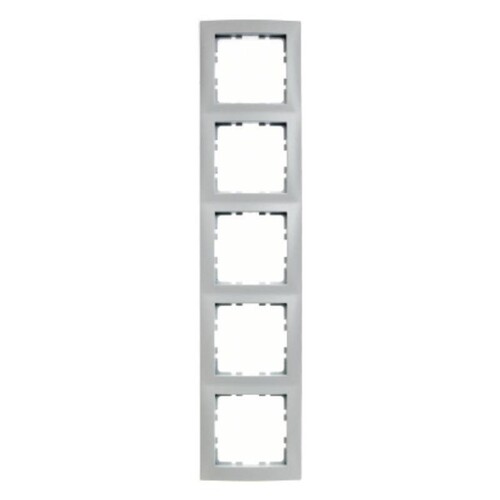 10159909 BERKER RAHMEN 5-FACH S1 POLARWEISS BRUCHSICHER Produktbild