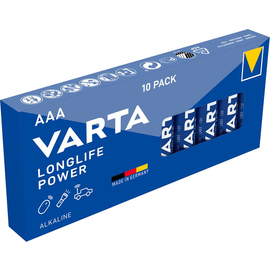 04903121111 Varta LONGLIFE Power AAA (10Stk. Lose/Pkg.) Micro Batterie LR03 Produktbild