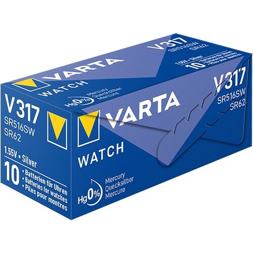 00317101111 VARTA WATCH V317 (1STK.-BL.) Knopfzellenbatterie 1,5V Produktbild