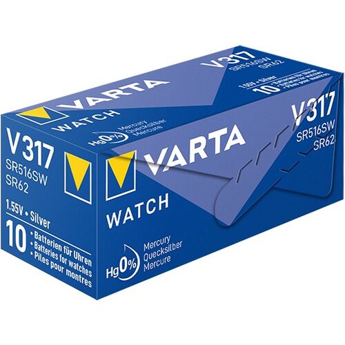 00317101111 VARTA WATCH V317 (1STK.-BL.) Knopfzellenbatterie 1,5V Produktbild