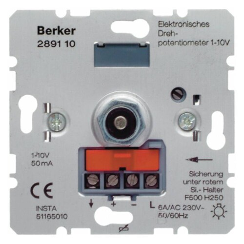 289110 BERKER ELEKTRON. DREHPOTENTIOMET. 1-10V Produktbild Front View L