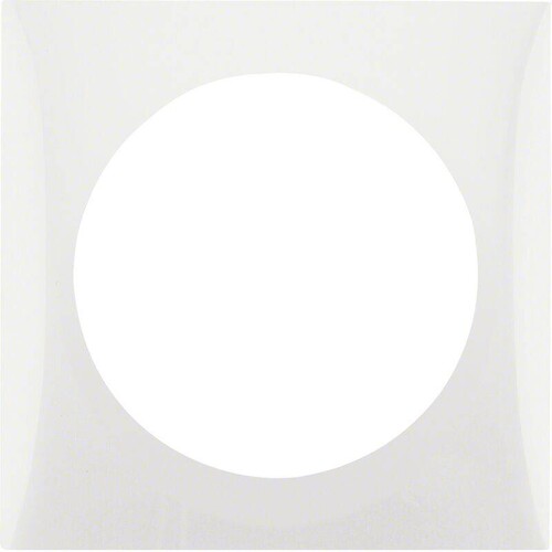 918272509 BERKER RAHMEN 1-F INTEGRO FLOW POLARWEISS HOCHGLANZ Produktbild