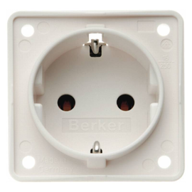 Berker Integro Flow und Pure Doppel USB Steckdose 12 V weiß