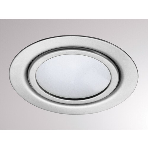 8-0154 MOLTO LUCE MÖBELEINBAUSTRAHLER NV CHROM GLAS-MATT G4/12V/10W (DM-72) Produktbild