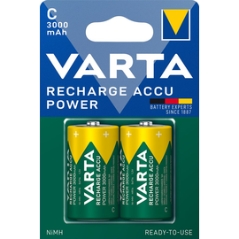 56714101402 VARTA RECHARGE ACCU Power C (2STK.-BL.)3000mAh Baby Produktbild