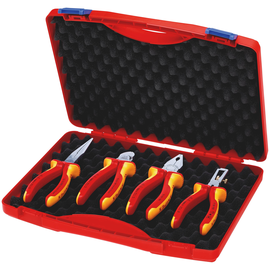 2015 KNIPEX KOMPAKT ZANGEN BOX 4-TEILIG (0306180,1106160,2616200,7006160) Produktbild