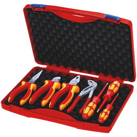 2115 KNIPEX SCHRAUBENDREHER+ZANGEN  BOX ESD 7-TEILIG VDE 1000V Produktbild