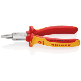 2206160 KNIPEX RUNDZANGE 160MM VDE 1000V Produktbild