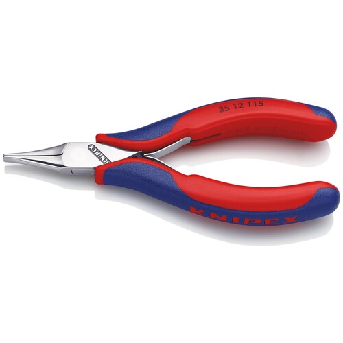 3512115 KNIPEX ELEKTRONIK GREIFZANGE FLACHE, BREITE BACKEN Produktbild