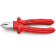 7007180 KNIPEX SEITENSCHNEIDER GETAUCHTE HÜLLE 180MM VDE 1000V Produktbild