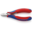 7702115 KNIPEX ELEKTRONIK SEITEN- SCHNEIDER MIT FACETTE 115 mm Produktbild Additional View 1 S